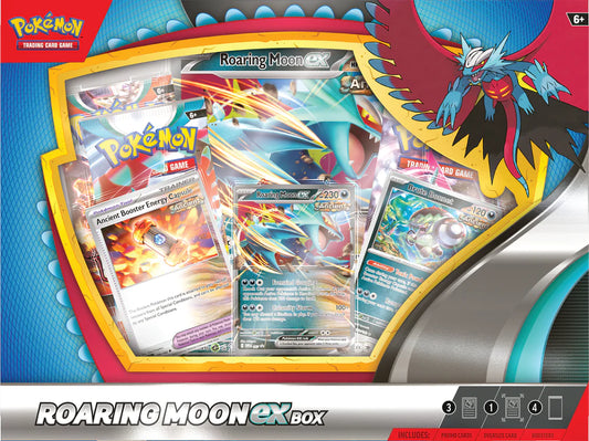 Pokemon Roaring Moon/Iron Valiant EX Box