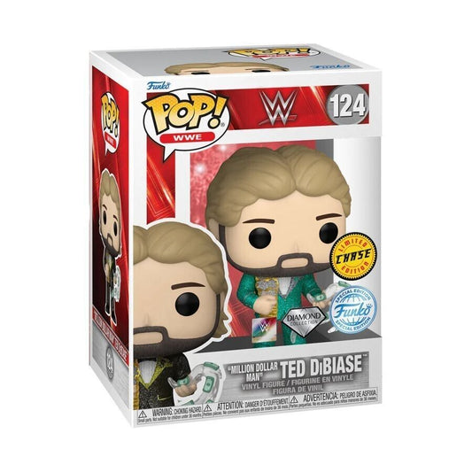 Million Dollar Man'' Ted Dibiase Funko Pop! #124 - GAMESTOP STICKER(c)