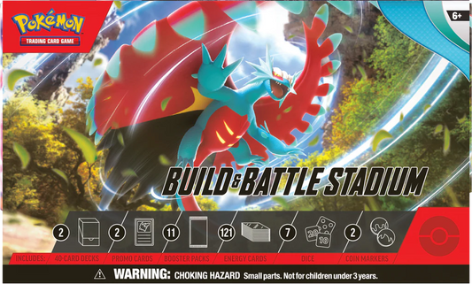 Pokemon SV4 Paradox Rift Build And Battle Stadium (Précommande)