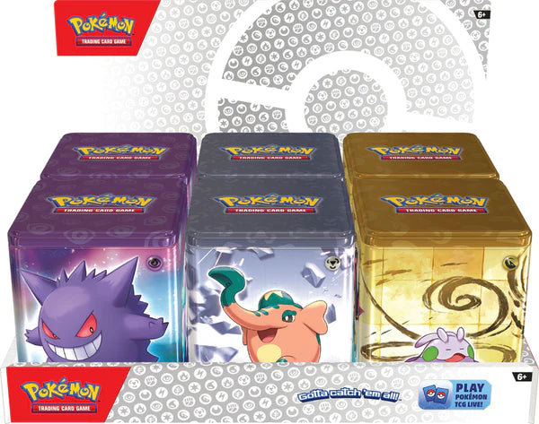 Pokemon 2024 Q1 Stacking Tins