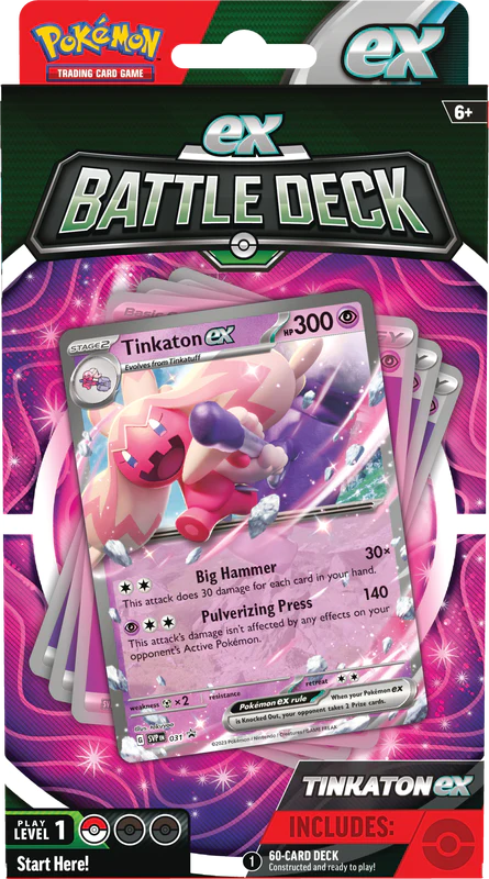 Pokemon Chien-Pao/Tinkaton EX Battle Deck