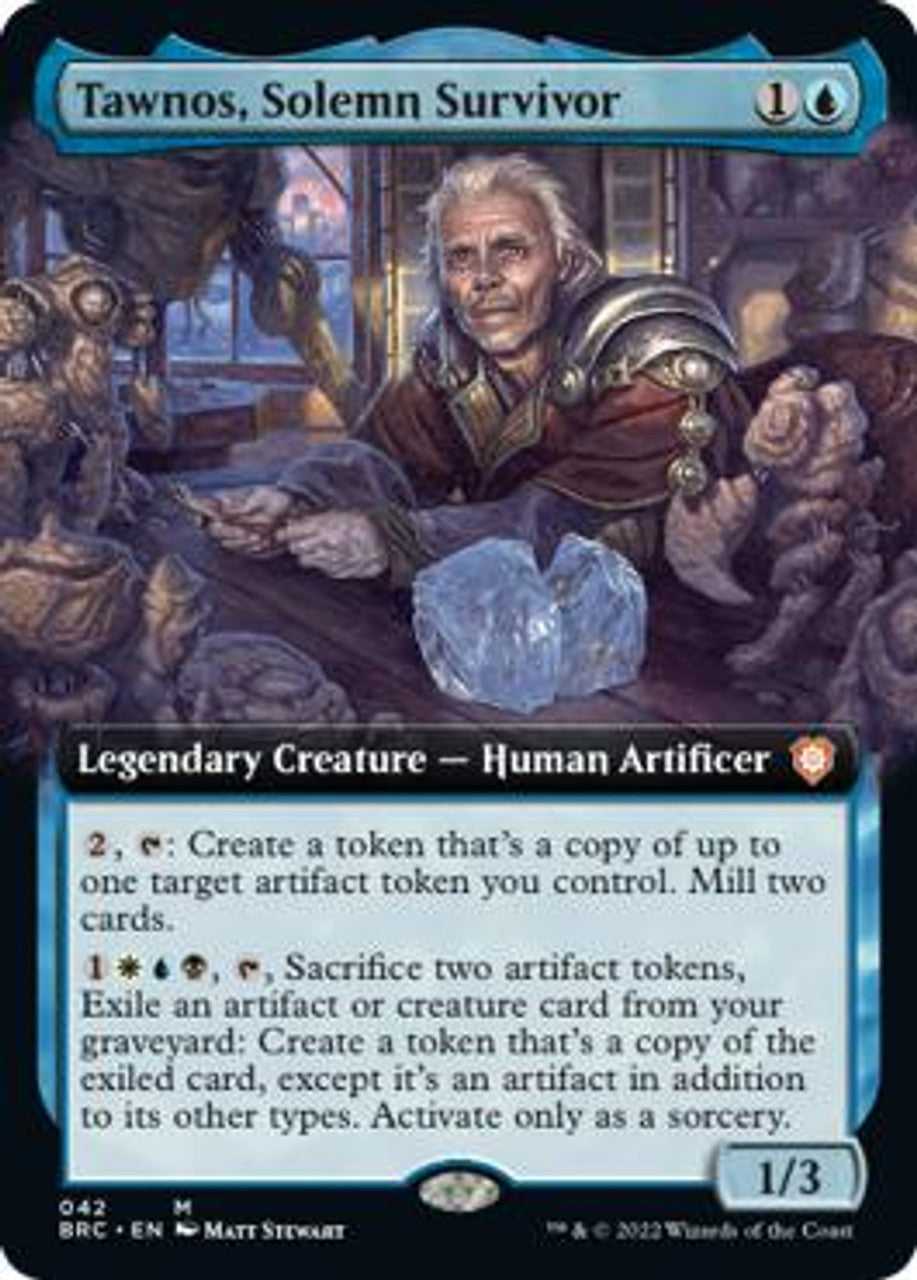 Tawnos, Solemn Survivor 042 - Extended Art - Foil - NM