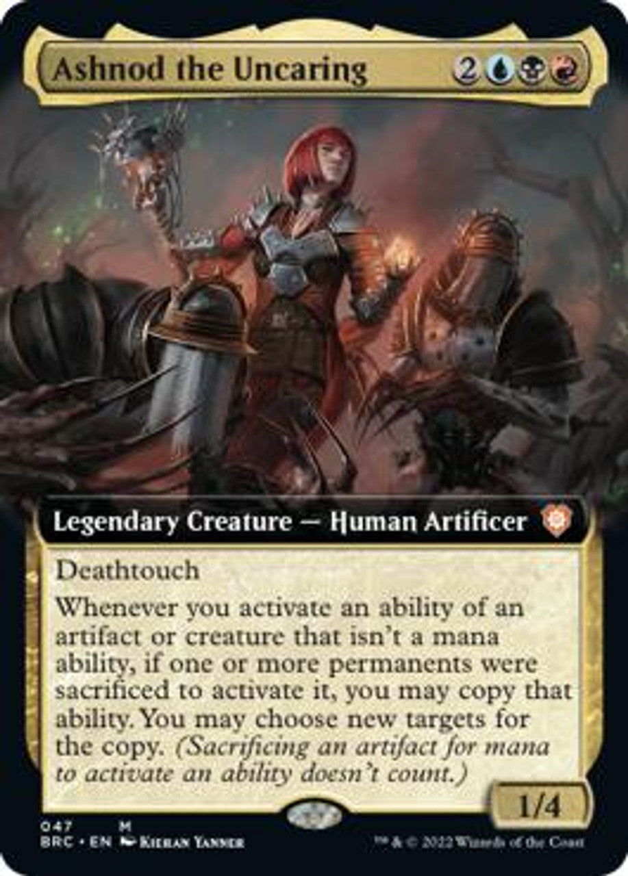 Ashnod the Uncaring 047 - Extended Art - FOIL - NM