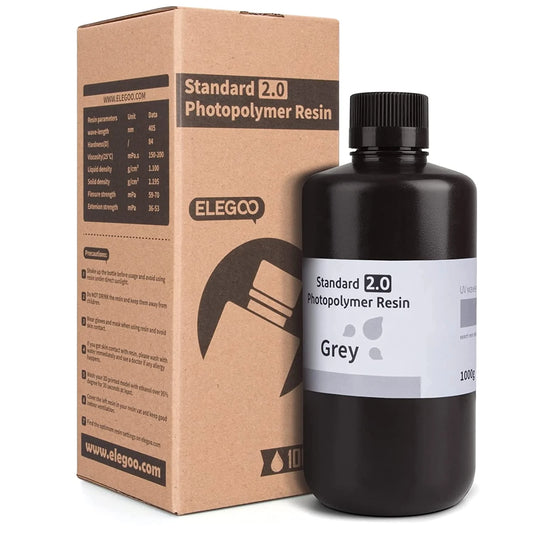 ELEGOO Standard Resin V2.0 Gray 1kg