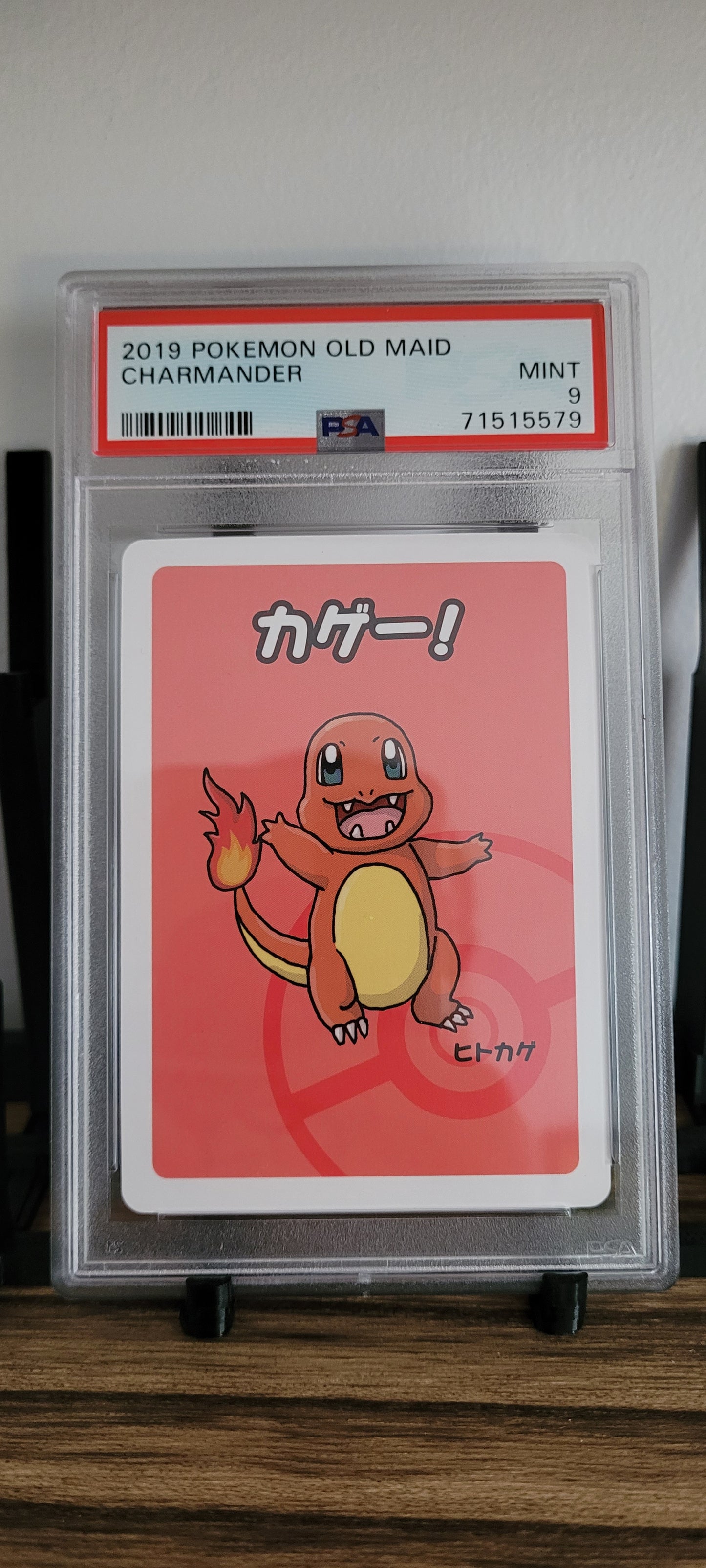 Pokemon OLD MAID Charmander PSA 9.