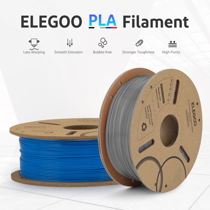 ELEGOO PLA Filaments for FDM 3D Printers (1KG) 