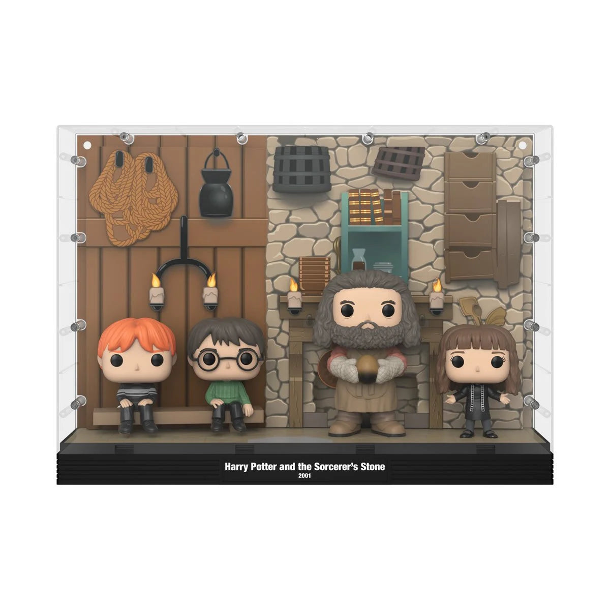 Harry Potter Hagrid's Hut Deluxe #04 Pop! Vinyl Moment with Case