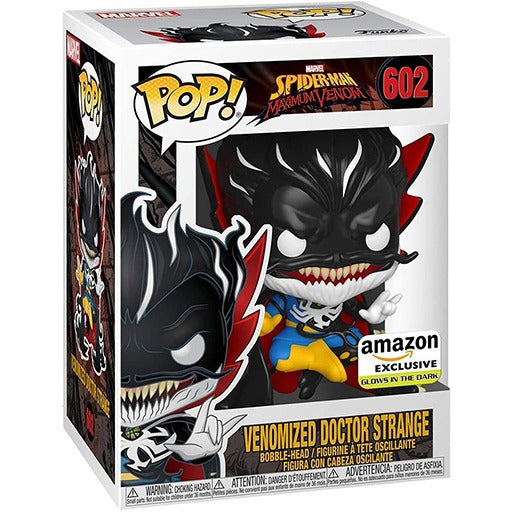 Venomized Doctor Strange #602 Amazon Exclu. GITD - Spiderman Maximum Venom Vinyl Figure