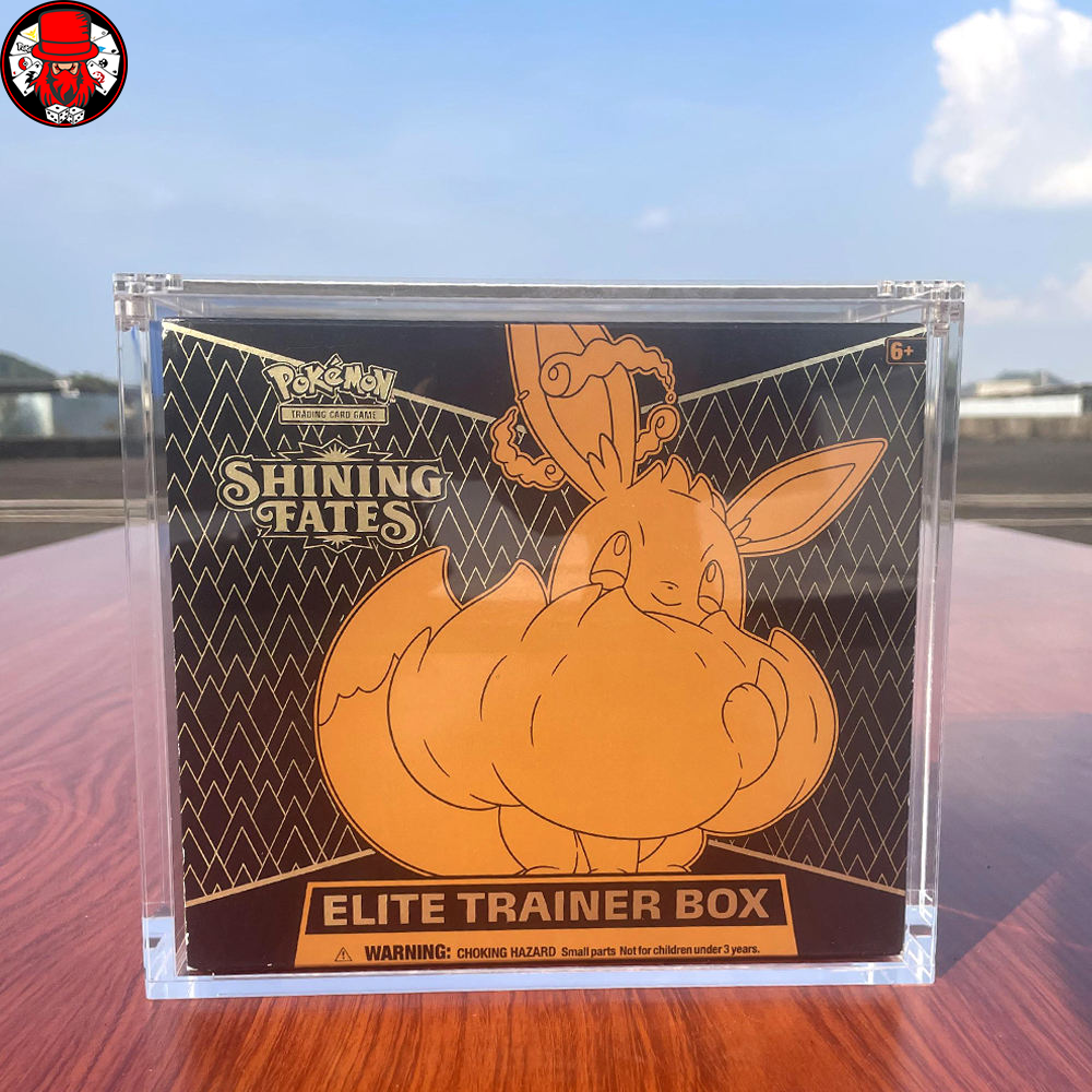 Acrylic protective case for Elite Trainer Box (Pokemon)