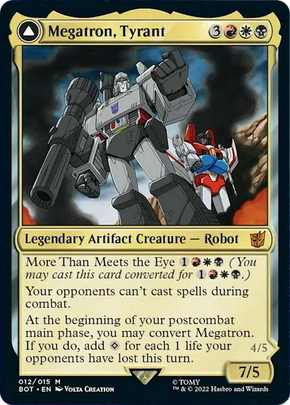 Megatron, Tyrant // Megatron, Destructive Force - NM