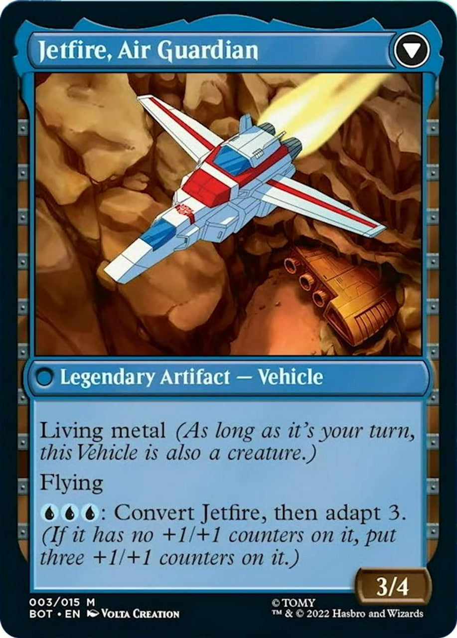 Jetfire, Ingenious Scientist // Jetfire, Air Guardian - NM