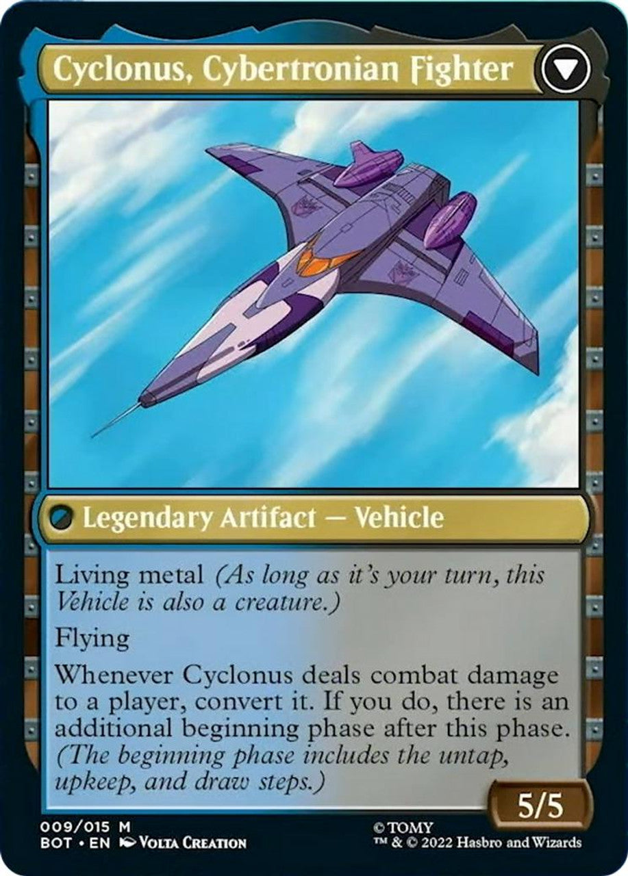 Cyclonus, the Saboteur // Cyclonus, Cybertronian Fighter - NM