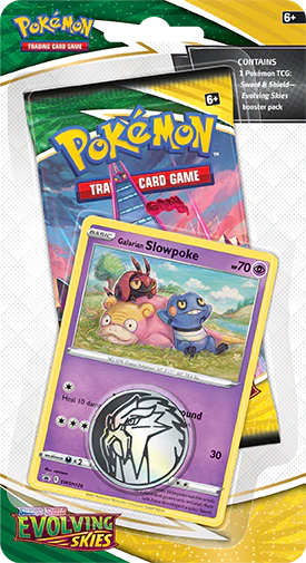 Pokemon SWSH7 Evolving Skies Checklane Blister