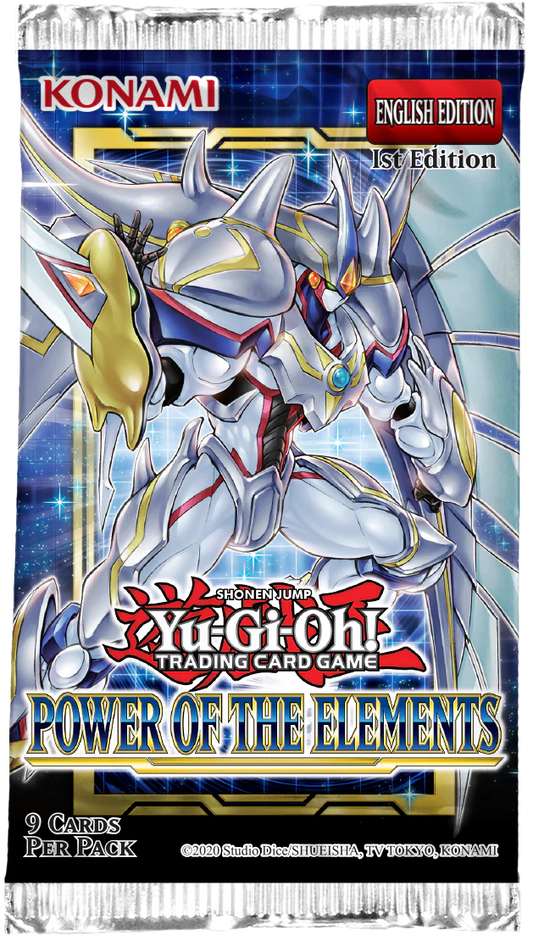 YGO Power Of The Elements 1st Edition Booster pack