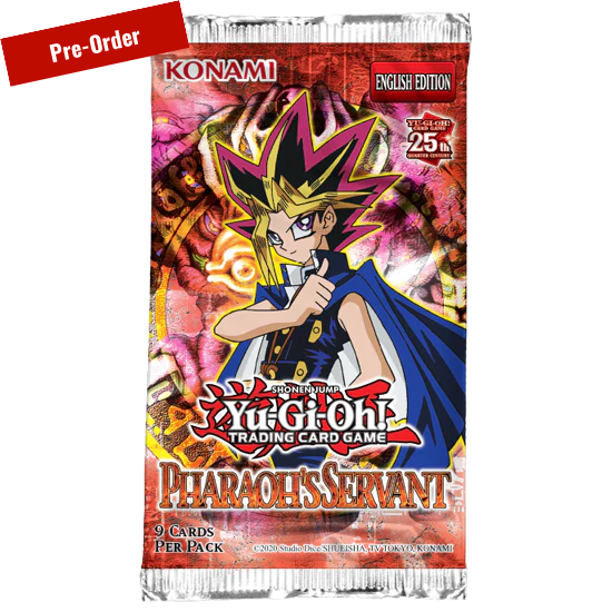 Yu-Gi-Oh! 25th Anniversary: Pharaoh's Servant Booster Box [24 packs]