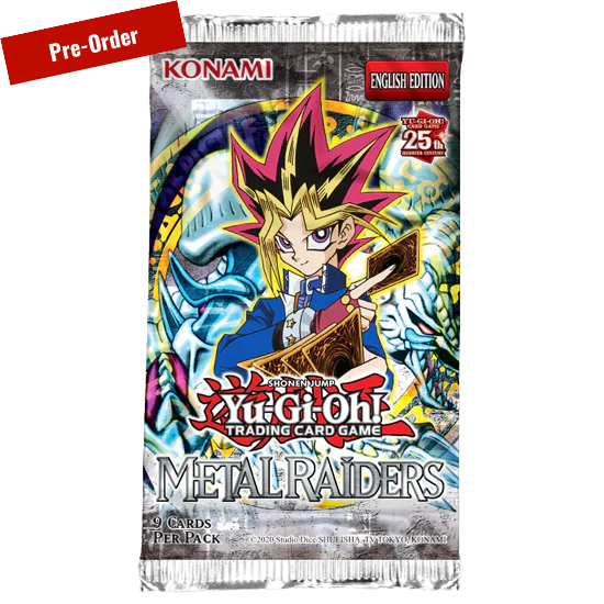 Yu Gi Oh! 25th Anniversary: ​​Metal Raiders Booster Box [24 packs]