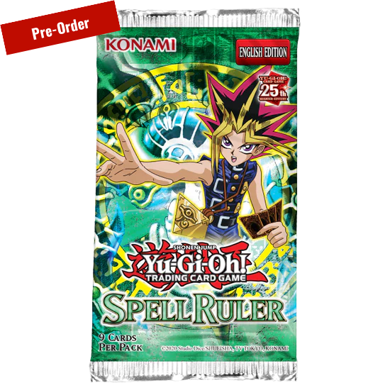 Yu Gi Oh! 25th Anniversary: ​​Spell Ruler Booster Box [24 packs]