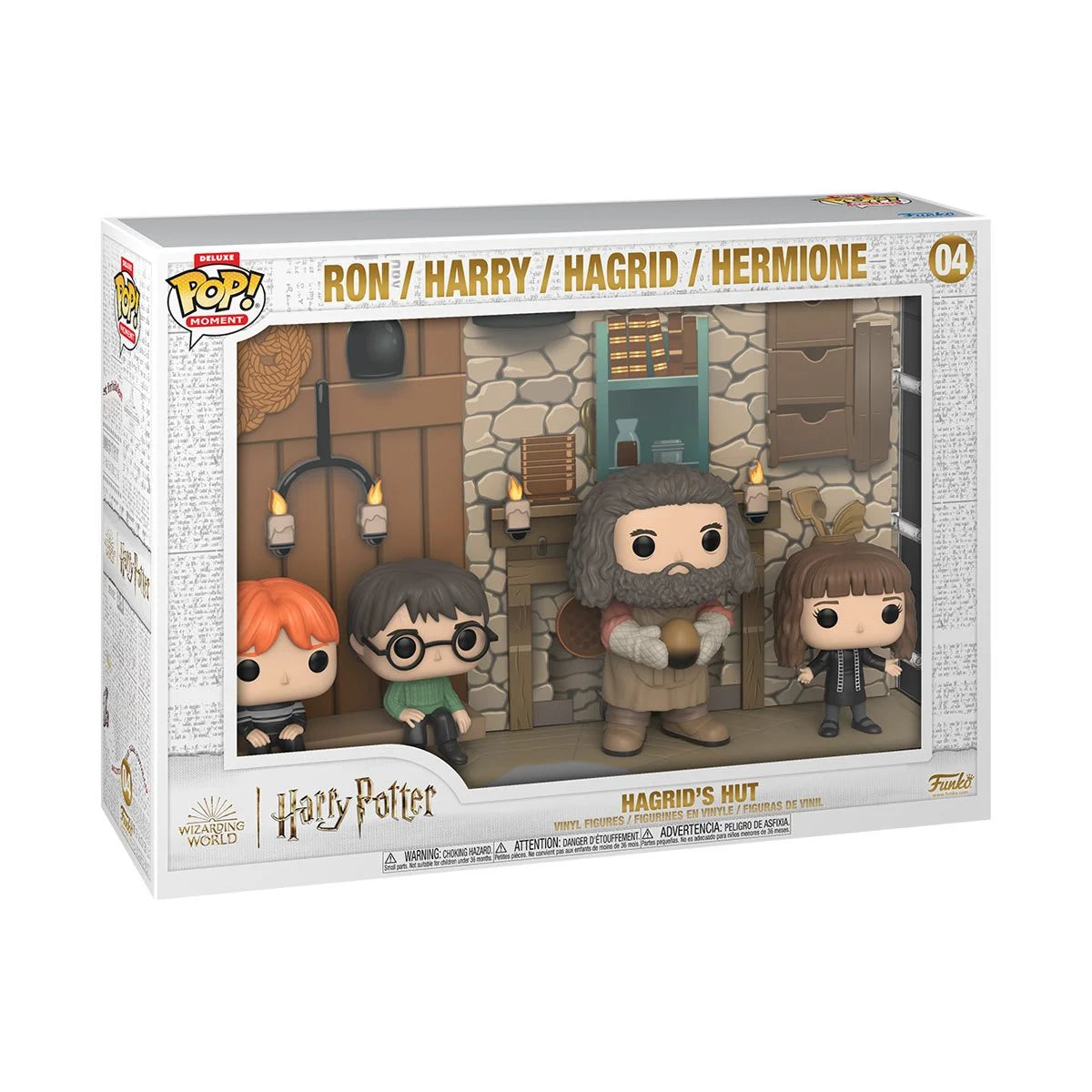 Harry Potter Hagrid's Hut Deluxe #04 Pop! Vinyl Moment with Case