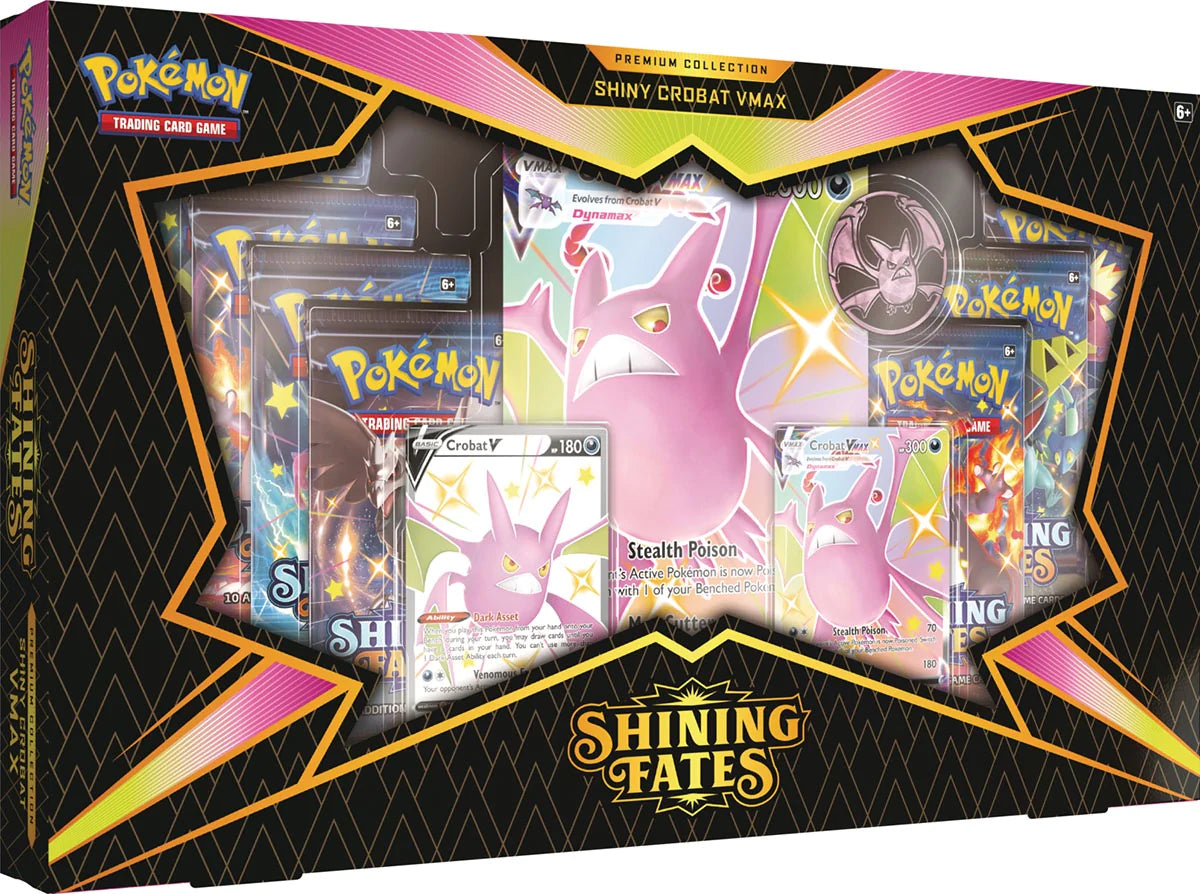 POKEMON - SHINING FATES - PREMIUM COLLECTION - DRAGAPULT V/CROBAT V