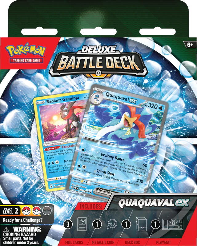 Pokemon Deluxe Battle Decks: Meowscarada/Quaquaval (PRE-ORDER)