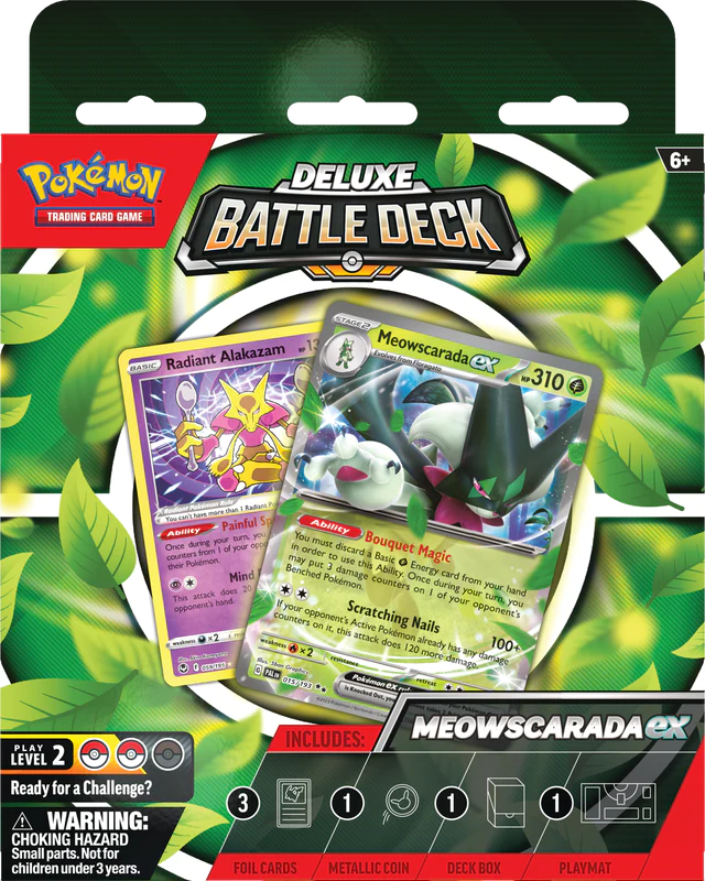 Pokemon Deluxe Battle Decks: Meowscarada/Quaquaval