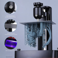 ELEGOO Mars 3 Pro mSLA Resin 3D Printer with 4K Mono LCD